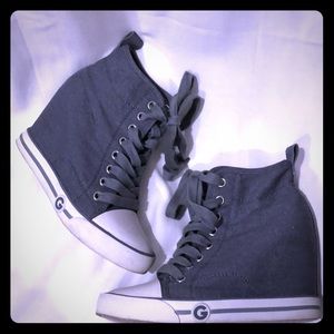 Women's GUESS Wedge Sneakers